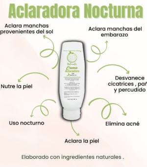 Crema Aclaradora Facial de Noche