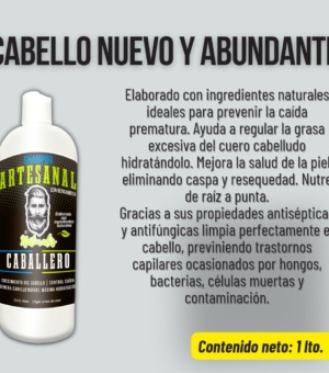 Shampoo Naturalis para hombre
