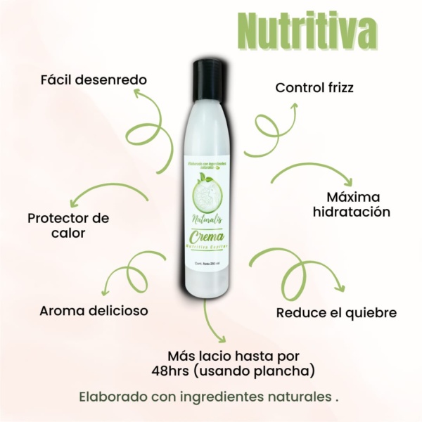 Crema Nutritiva Capilar