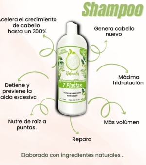Shampoo Artesanal 7 Plantas