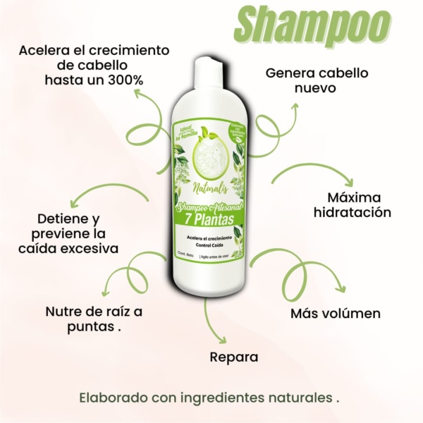 Shampoo Artesanal 7 Plantas